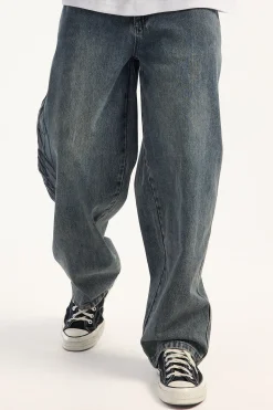 Scripture Titan Baggy Jean Ruins Blue