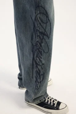 Scripture Titan Baggy Jean Ruins Blue