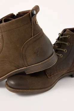 Sebastian Taupe Oil Suede