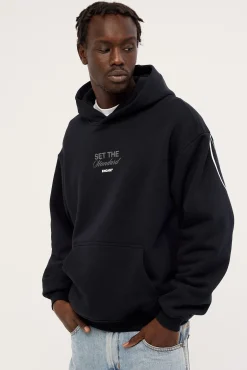 Set The Standard Hoodie Black
