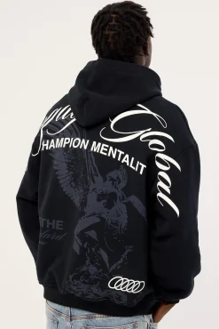 Set The Standard Hoodie Black
