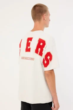 SF-49ers Surround Tee Glacier Grey