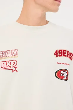 SF-49ers Surround Tee Glacier Grey