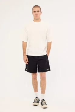 Shader Elastic Waist Short Black