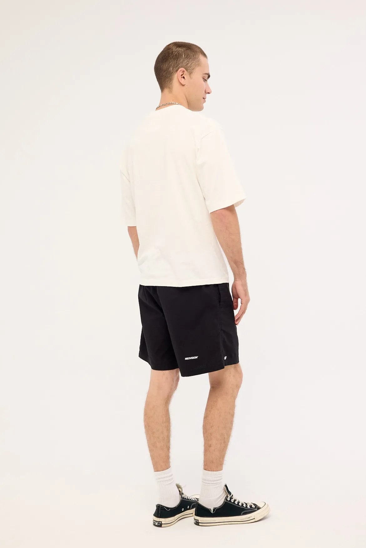 Shader Elastic Waist Short Black