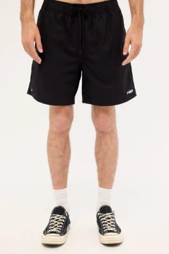 Shader Elastic Waist Short Black