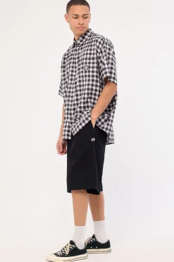 Shindawg Pleated Short Black