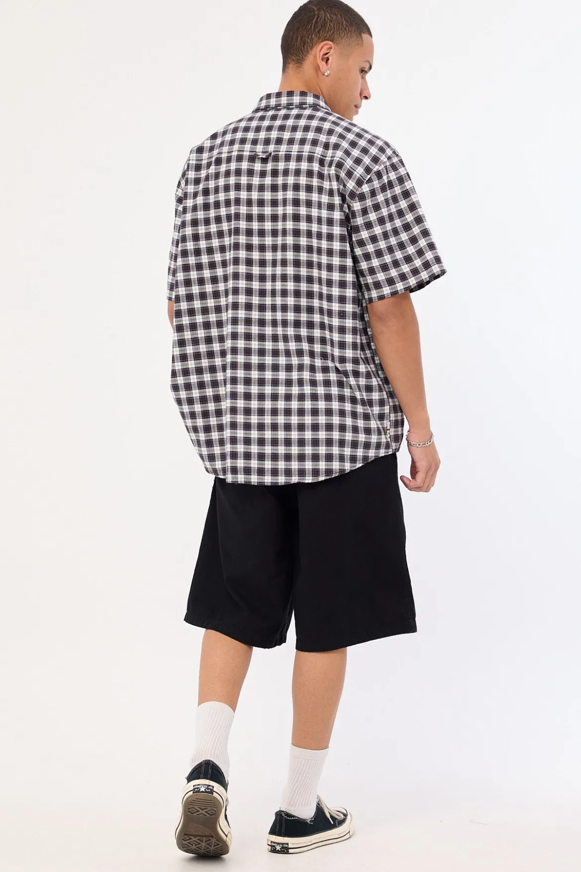 Shindawg Pleated Short Black
