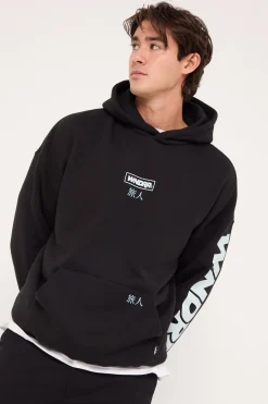 Shodo Hood Sweat Black