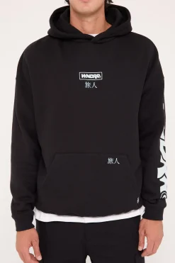 Shodo Hood Sweat Black