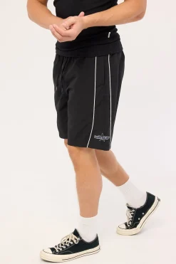 Shooter Elastic Waist Boardshort Black