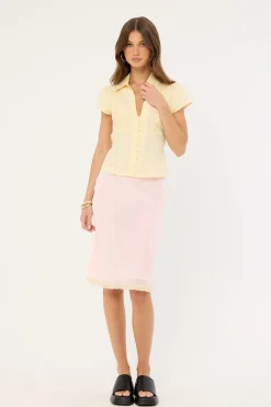 Shoreline Midi Skirt Sunset