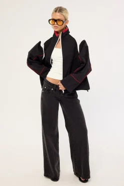 Shoreline Windbreaker Noir