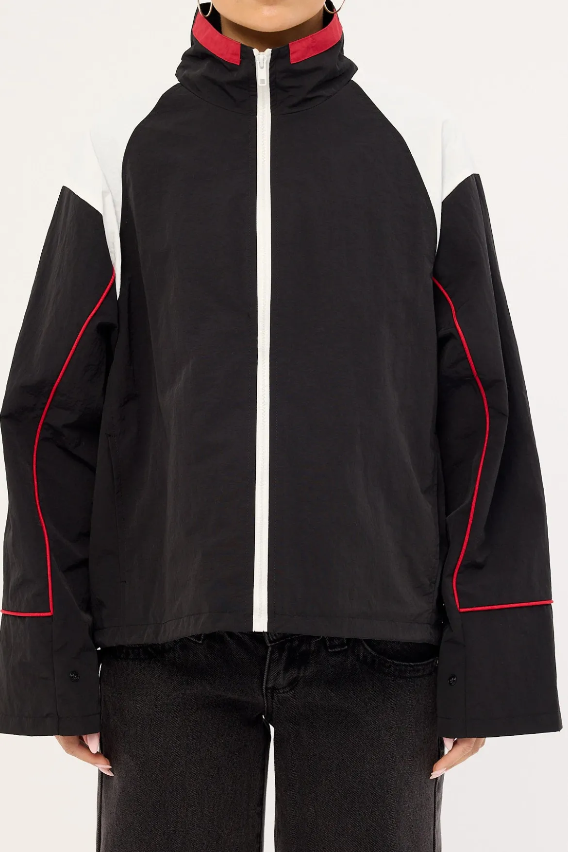 Shoreline Windbreaker Noir
