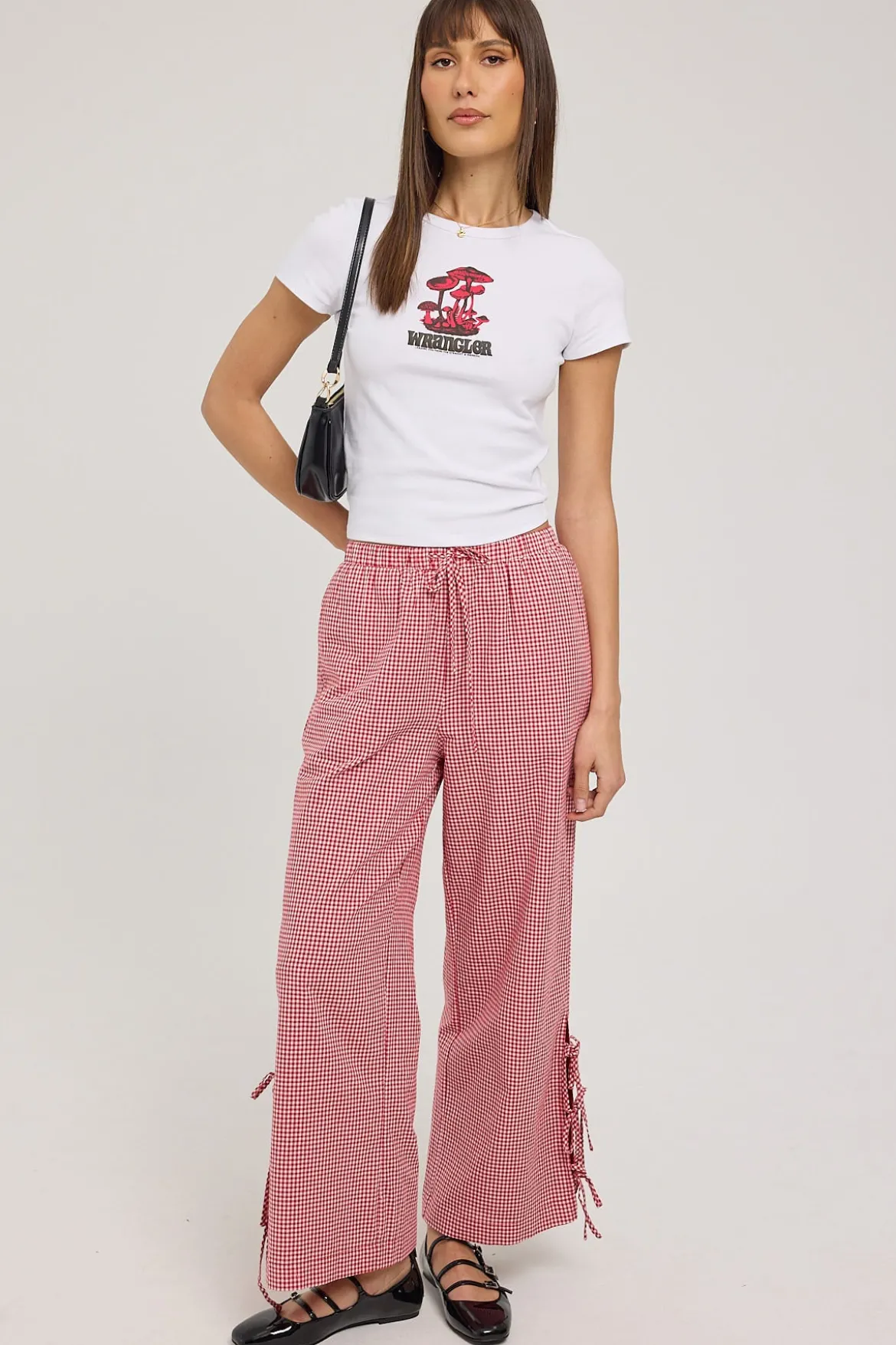 Shroom Staple Rib Tee Optic White