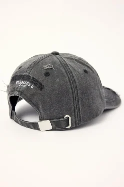 Shroud Distressed Dad Cap Black