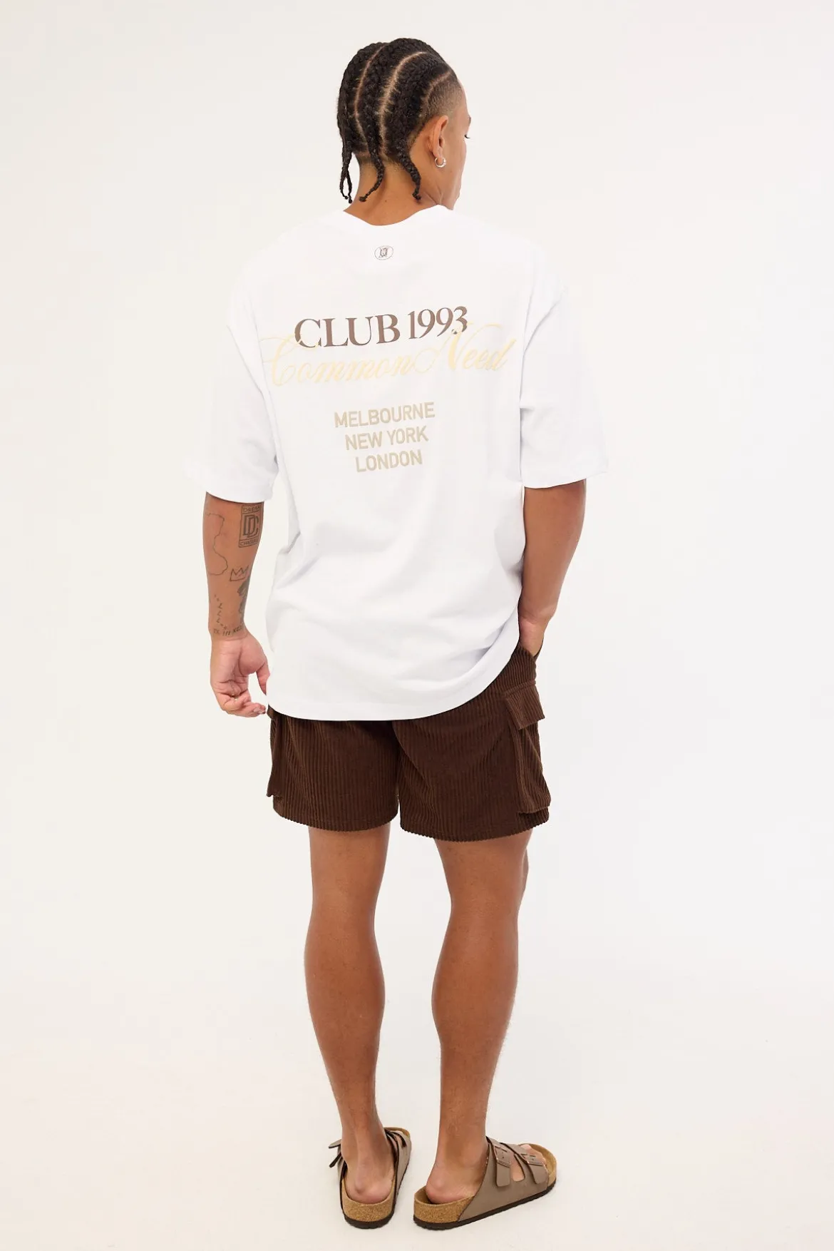 Signal Cord Cargo Short Coffee Brown