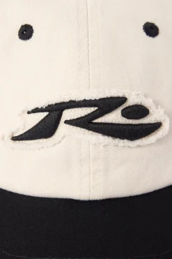 Signature Raw Dad Cap Oatmeal Oatmeal