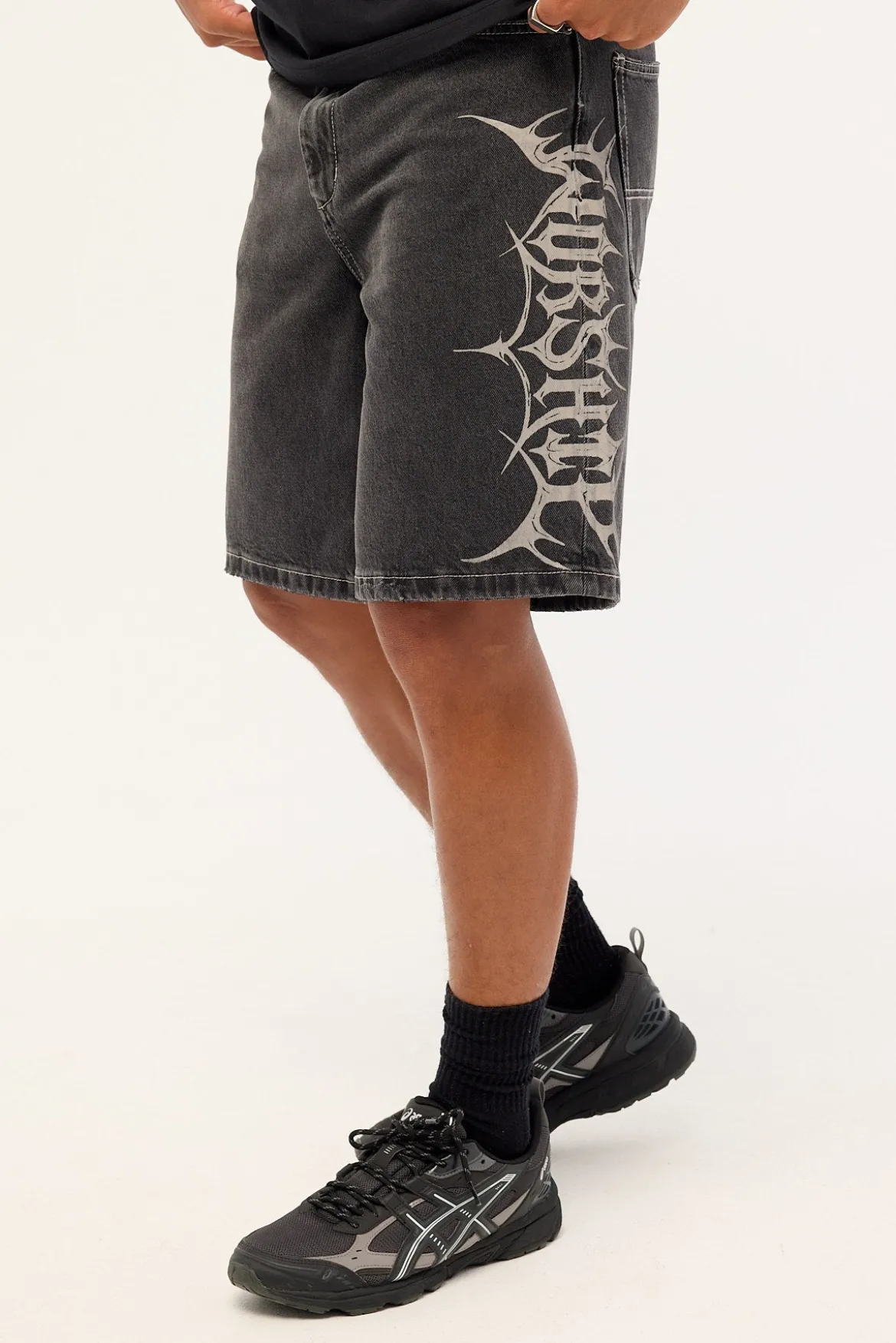 Skitz Carpenter Jean Short Used Black