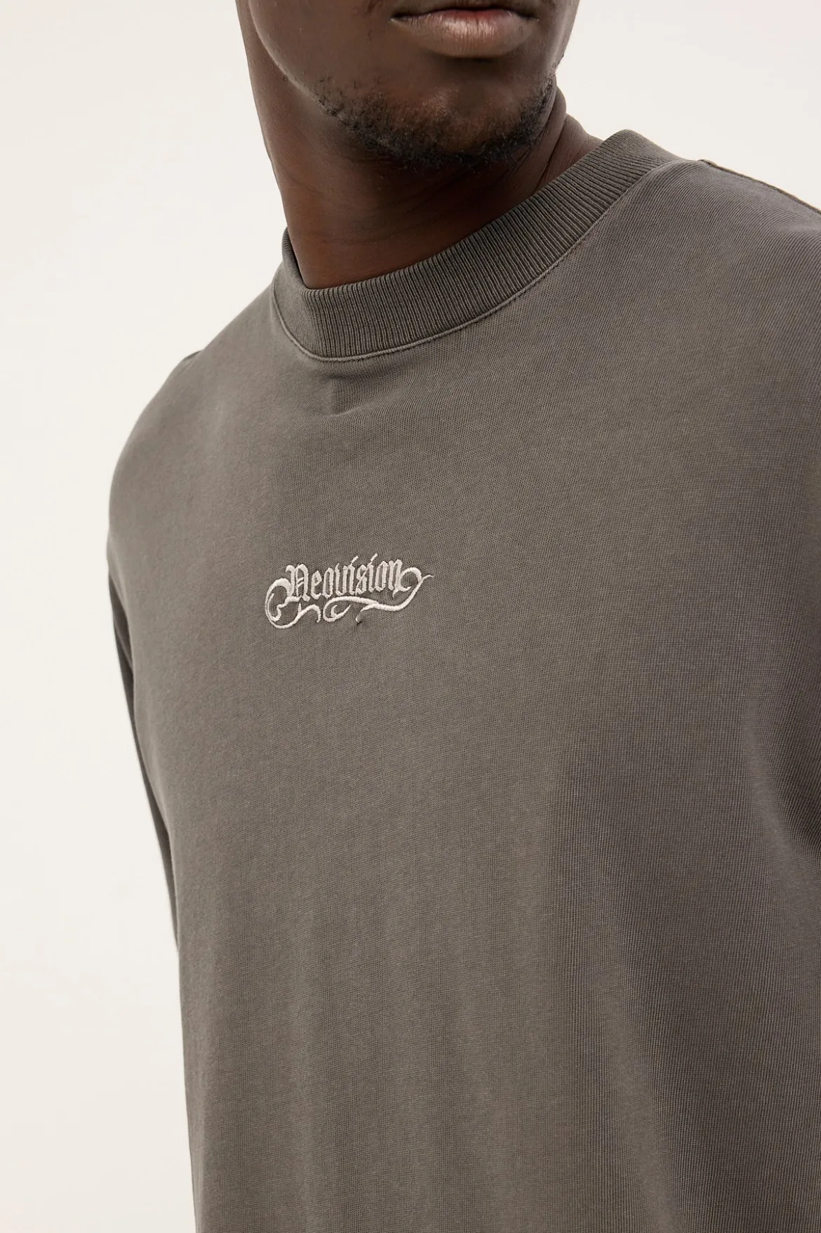 Skorn Street Super Heavy Tee Acid Grey