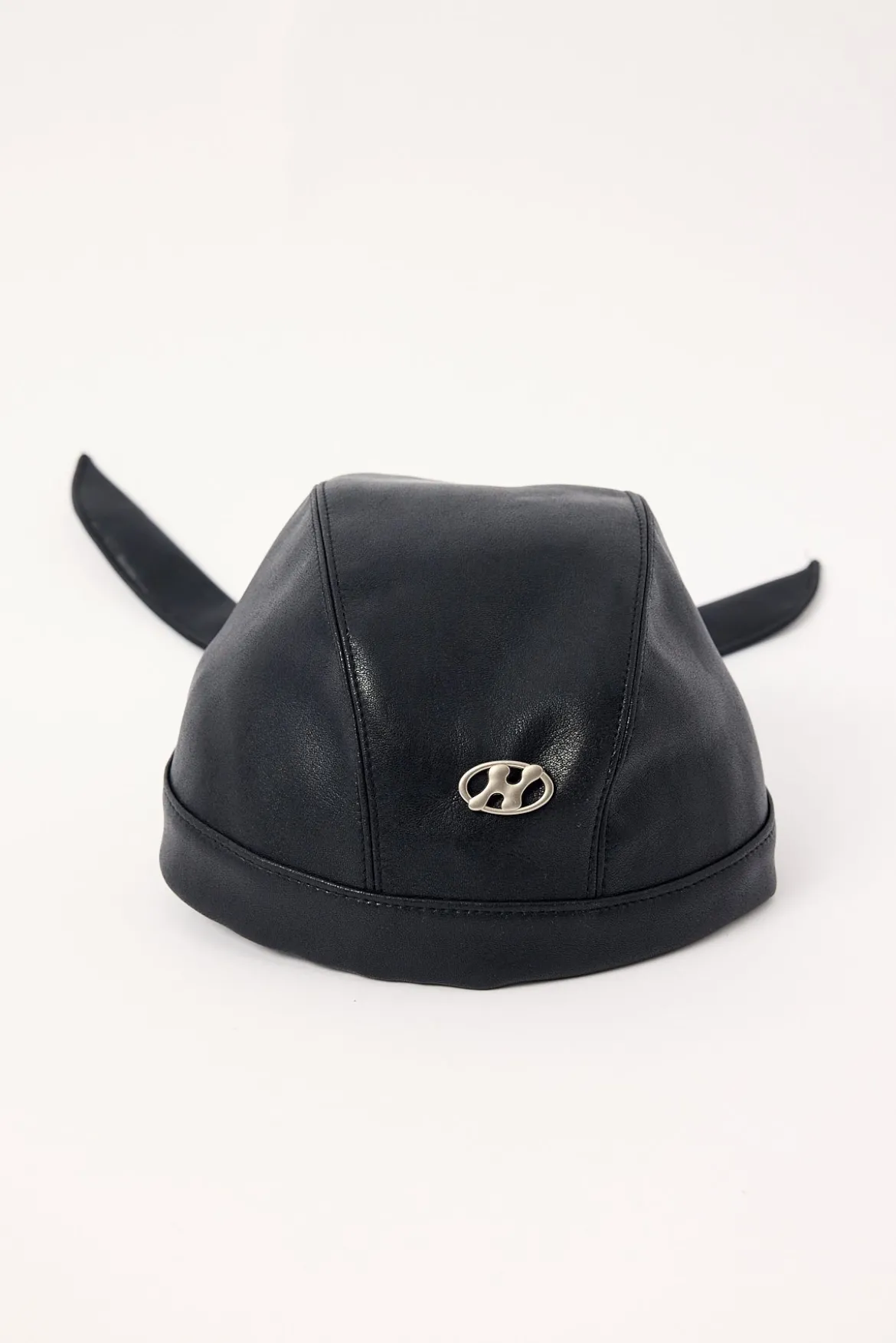 Skull Tie Cap Washed Black