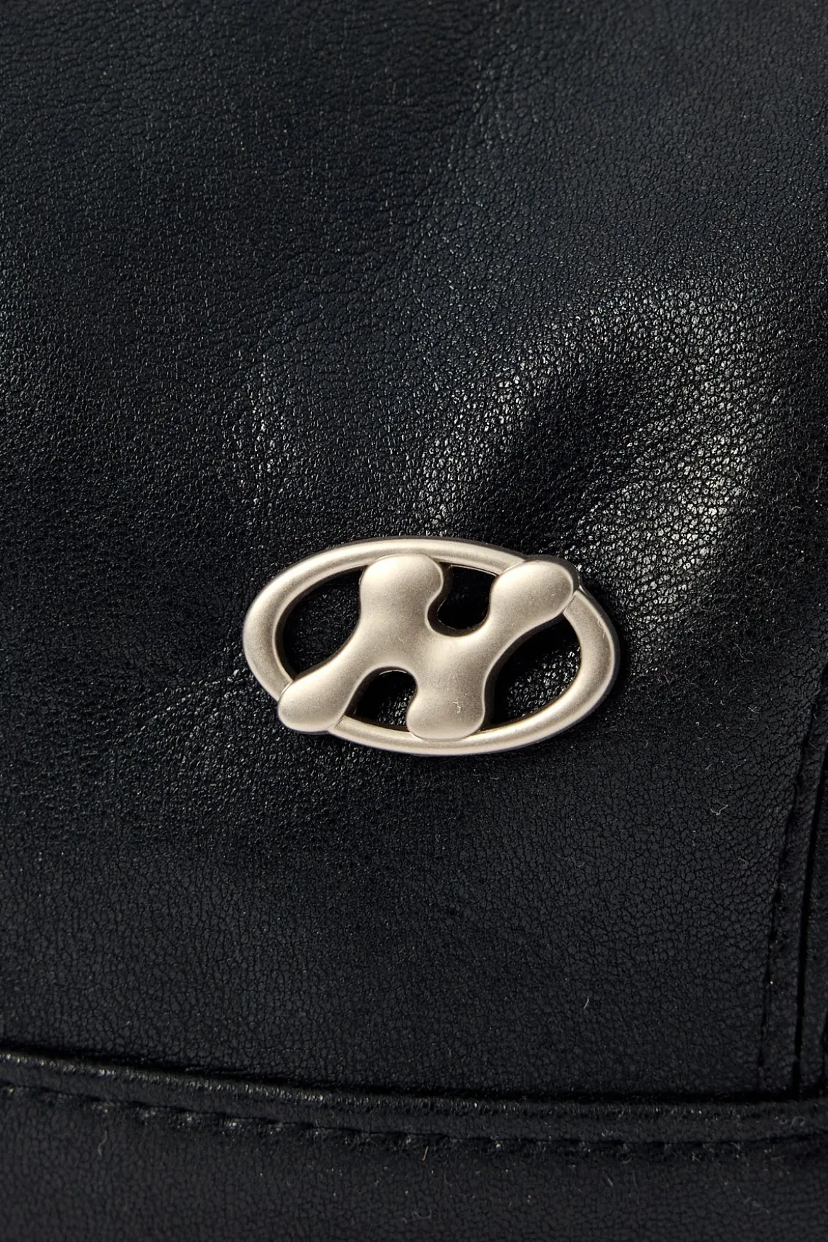 Skull Tie Cap Washed Black