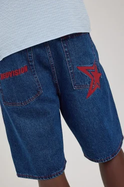 Skyline Jort Rave Blue