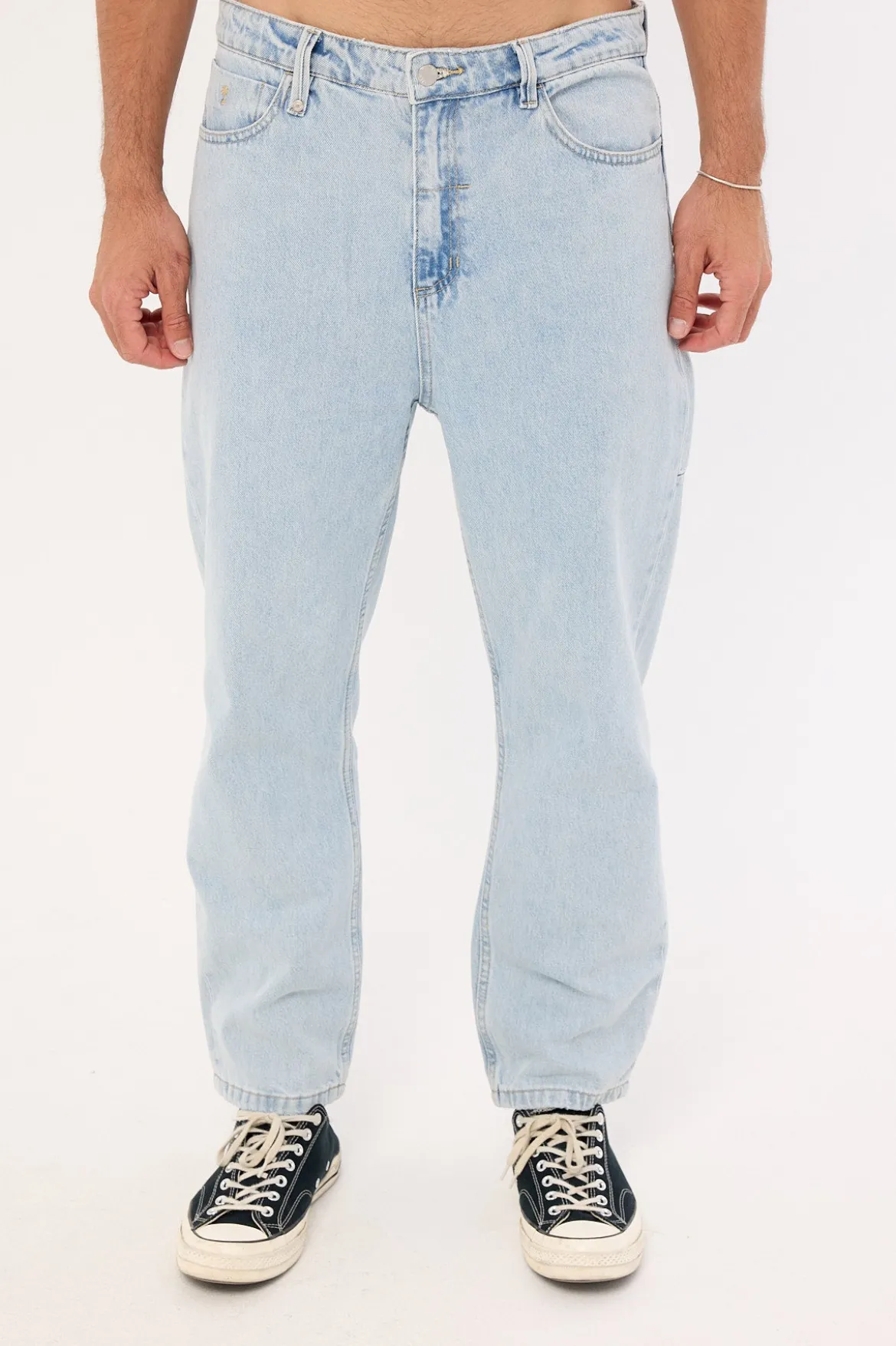 Slacker Relaxed Denim Jean Serenity Blue