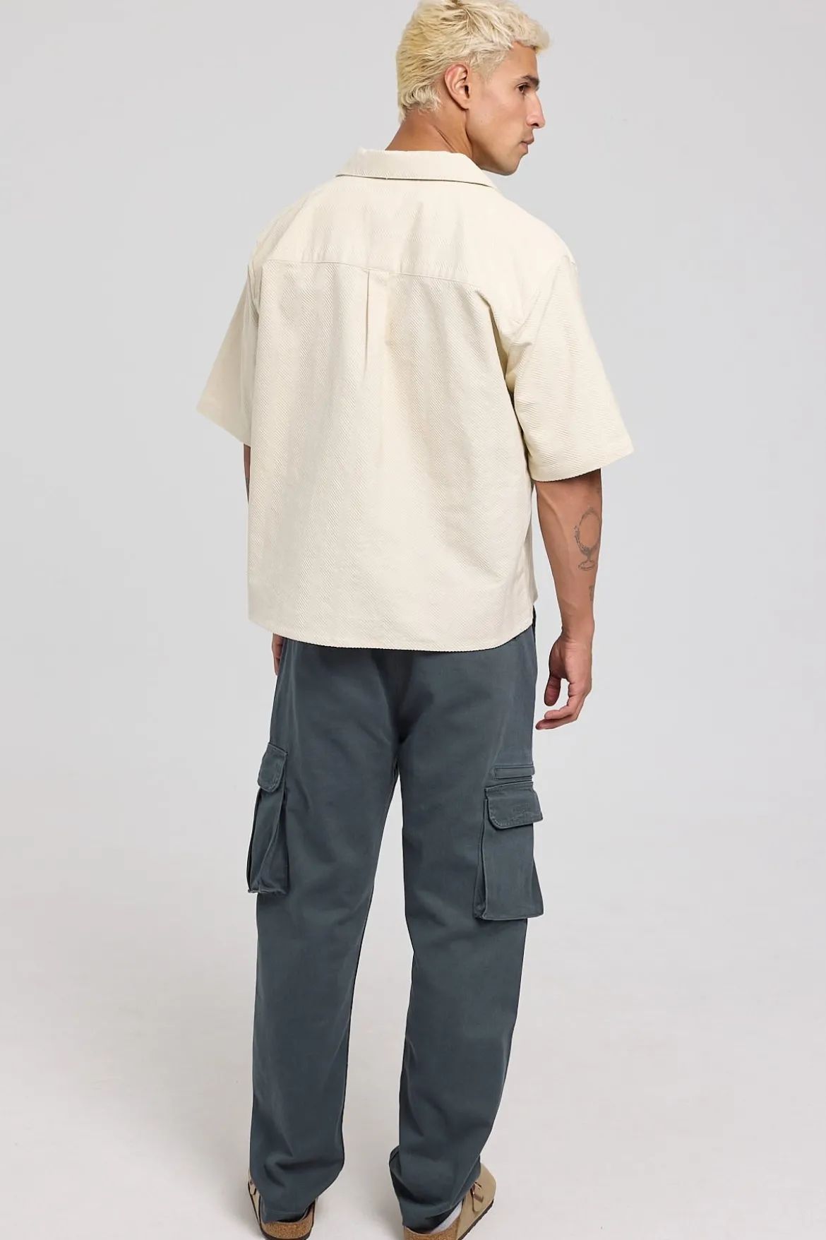 Slacker Union Cargo Pant Dark Slate