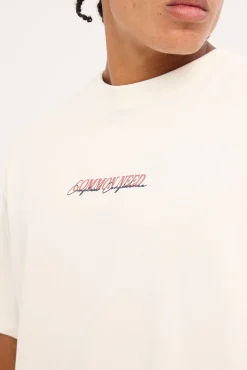 Slant Heavyweight Boxy Tee White