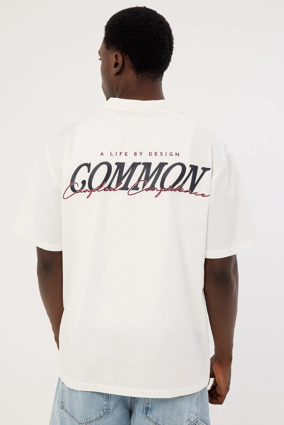 Slant Resort Shirt White