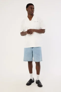 Slant Resort Shirt White