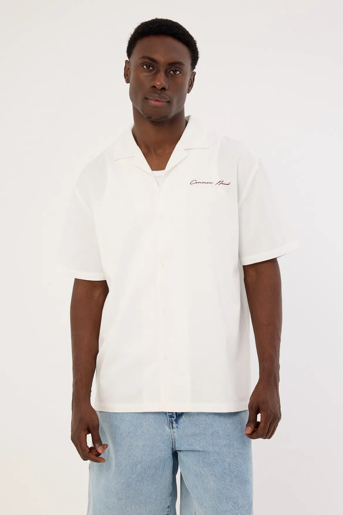 Slant Resort Shirt White