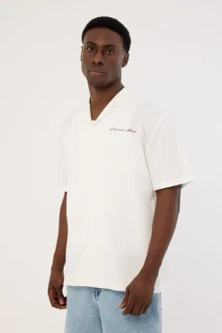 Slant Resort Shirt White