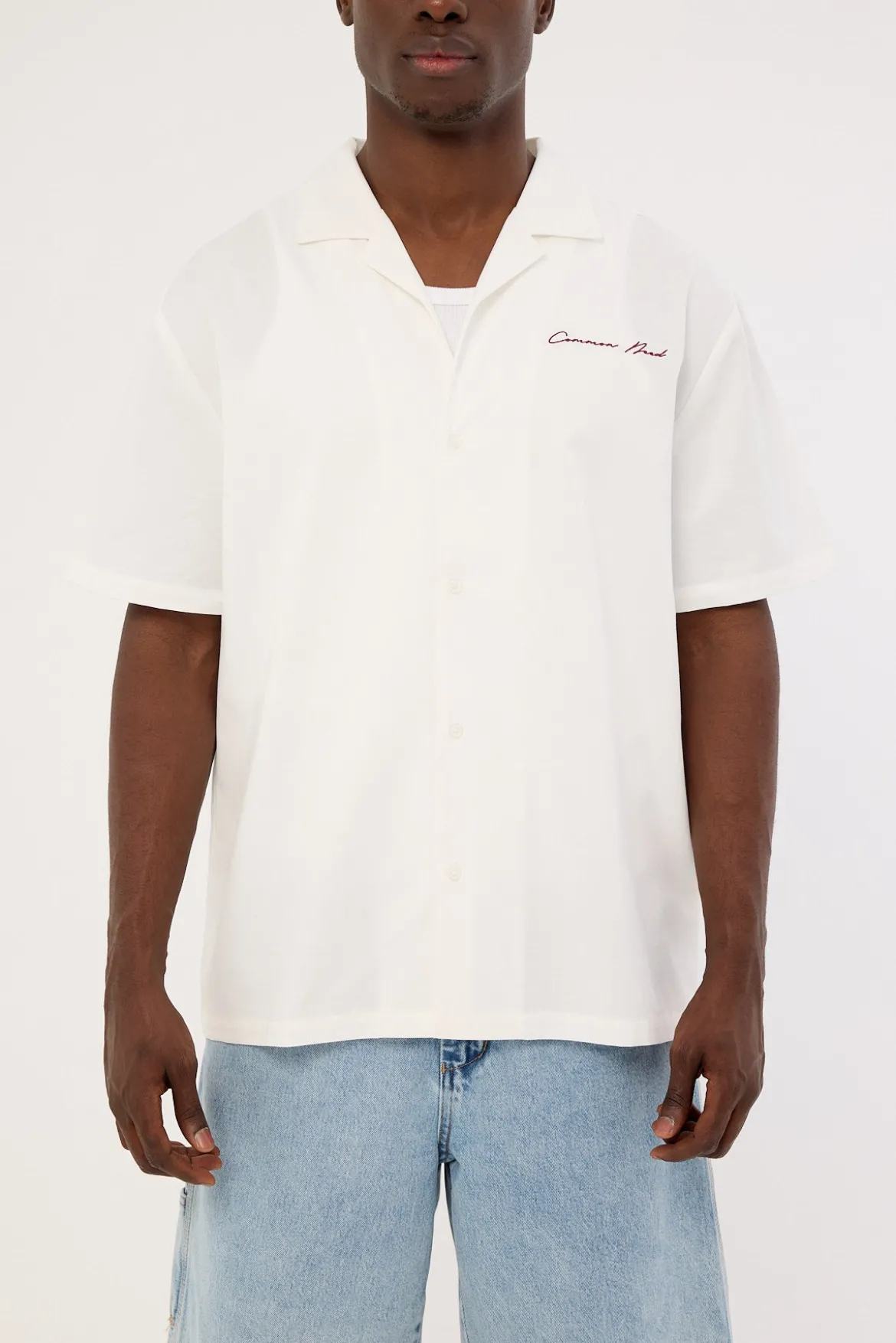 Slant Resort Shirt White