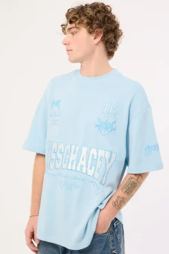 Slasher Street Tee Baby Blue