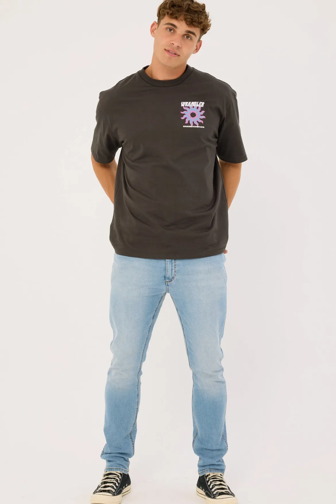 Slater Straight Jean Woodlea Blue