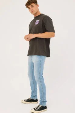 Slater Straight Jean Woodlea Blue