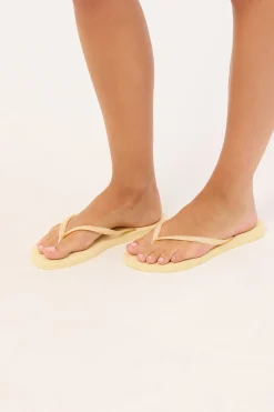 Slim Basic Thong Buttercream