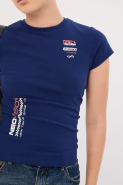 Slipstream Baby Tee Dark Navy