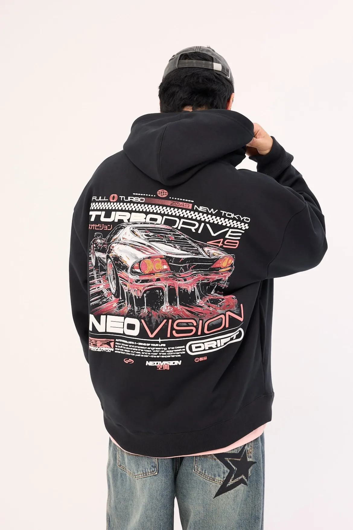 Slipstream Street Hoodie Black