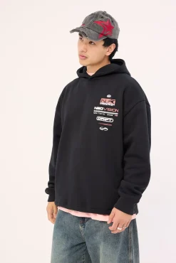 Slipstream Street Hoodie Black