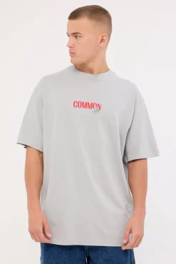 Slots Heavyweight Boxy Tee Ice Grey