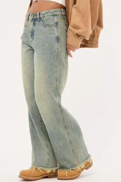 Sloucher Jean Hazard Blue
