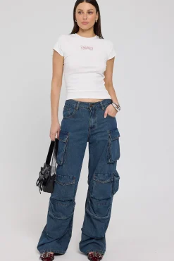 Smokeshow Jean Acid Blue