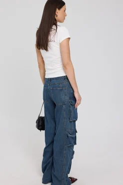 Smokeshow Jean Acid Blue