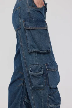 Smokeshow Jean Acid Blue