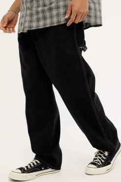 Smoko Baggy Denim Jean Washed Black