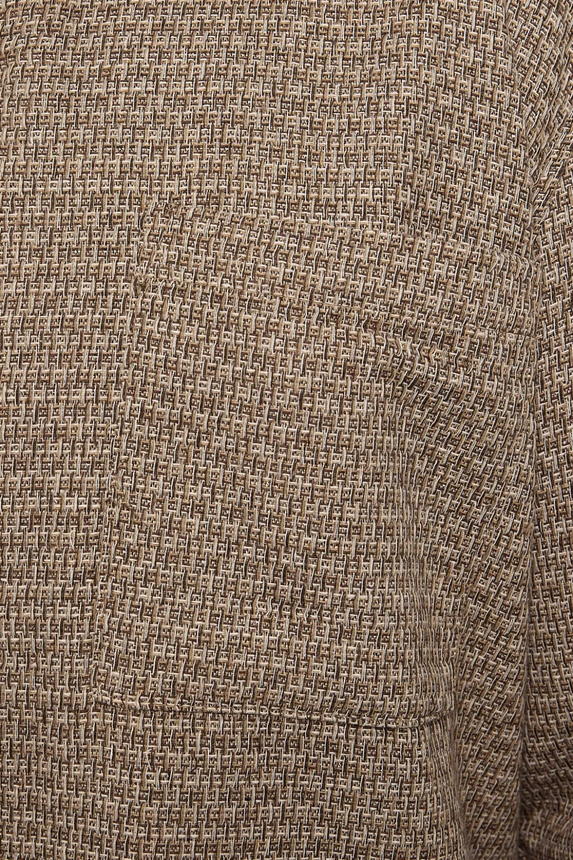 Soho Textured Overshirt Brown Marle