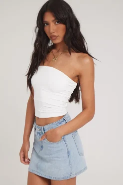 Sophie Mini Skirt Ash Blue